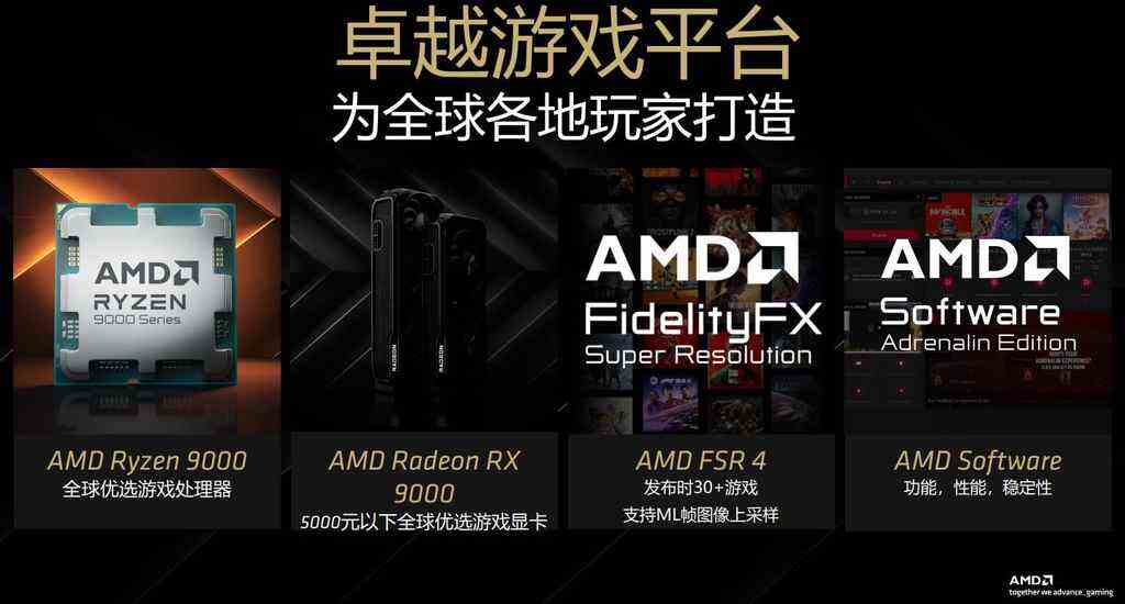 《AMD 发布新一代 AMD RDNA 4 架构，AMD Radeon RX 9000 系列显卡重磅亮相》